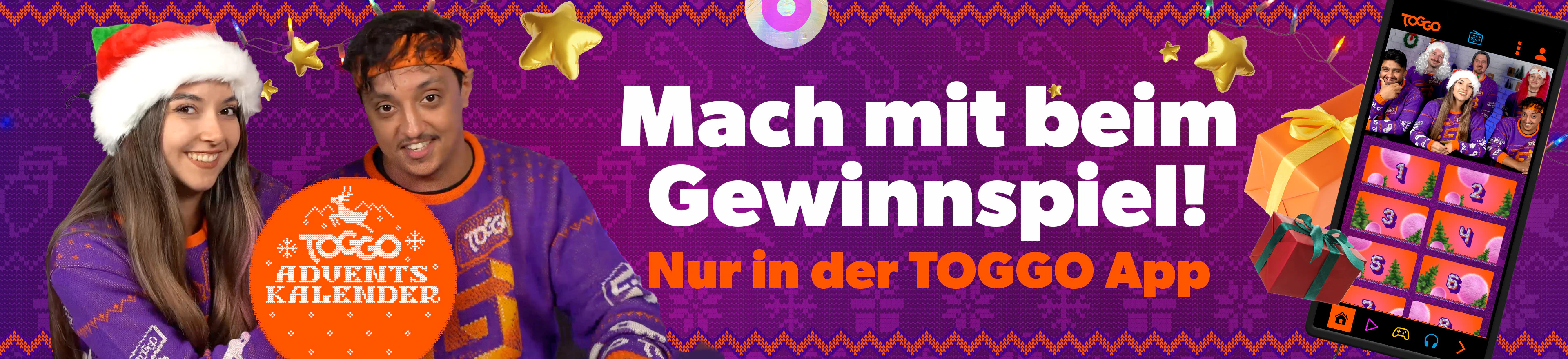 Startgrafik TOGGO Adventskalender 2026