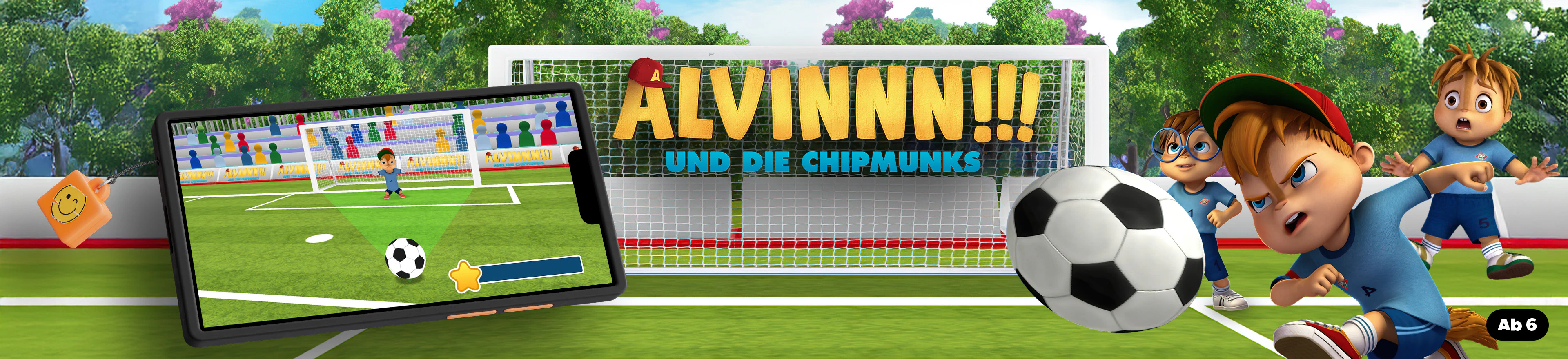 Alvin Fußball Freistoß