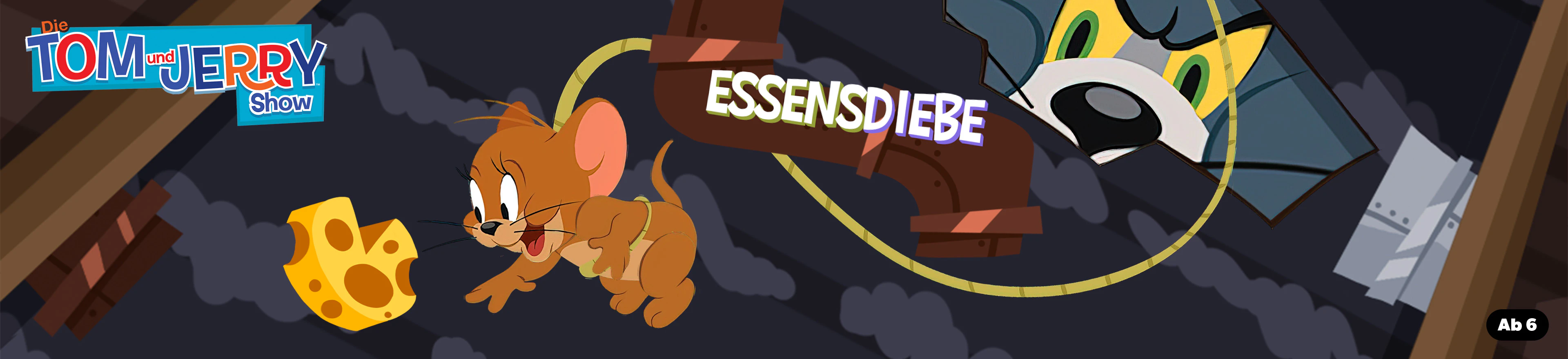 Tom und Jerry Essensdiebe