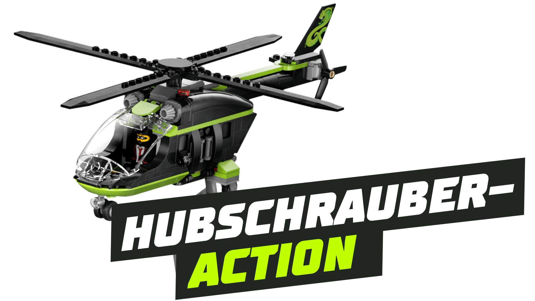 Hubschrauber-Action