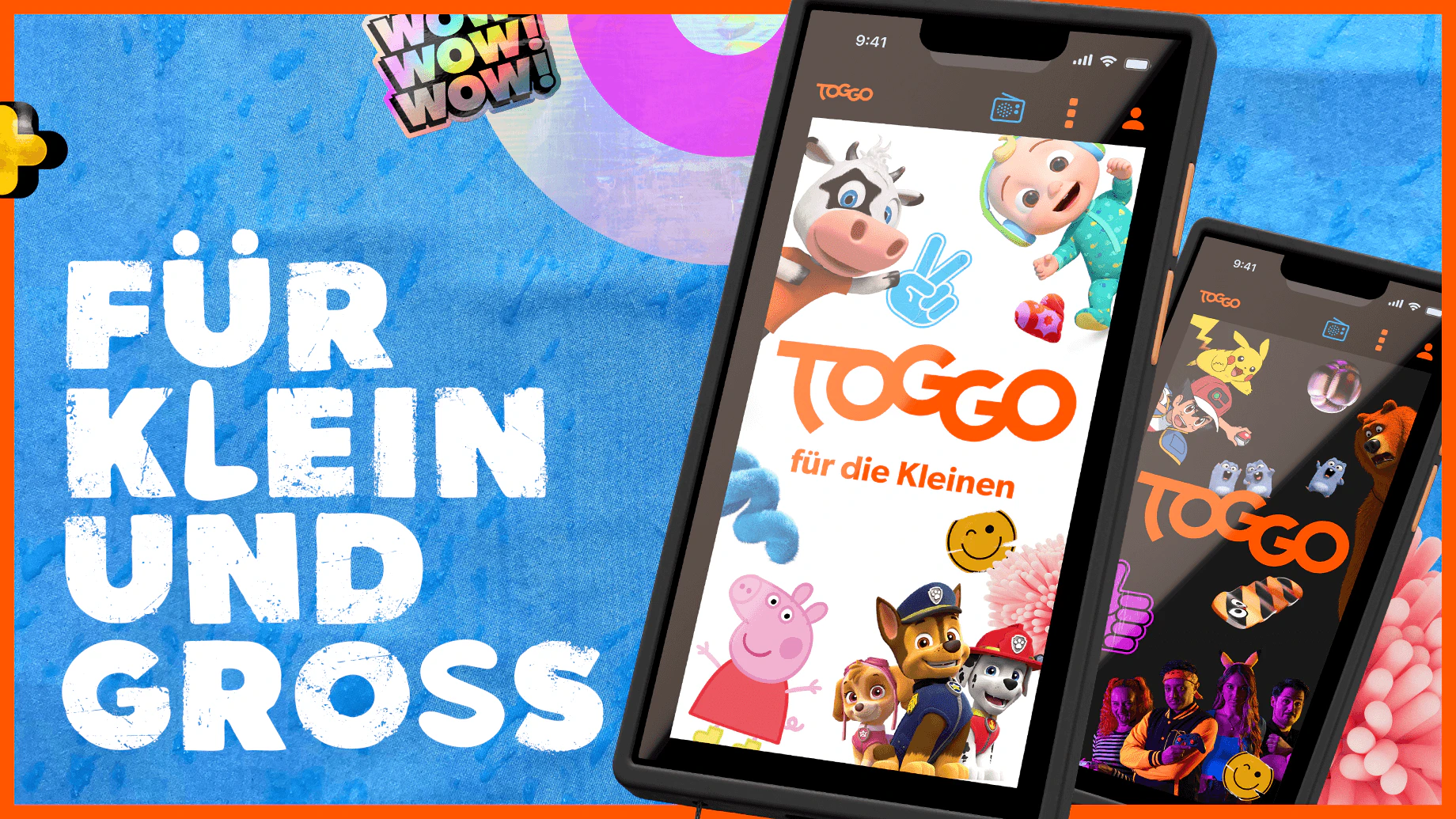 Eine App - Zwei Bereiche