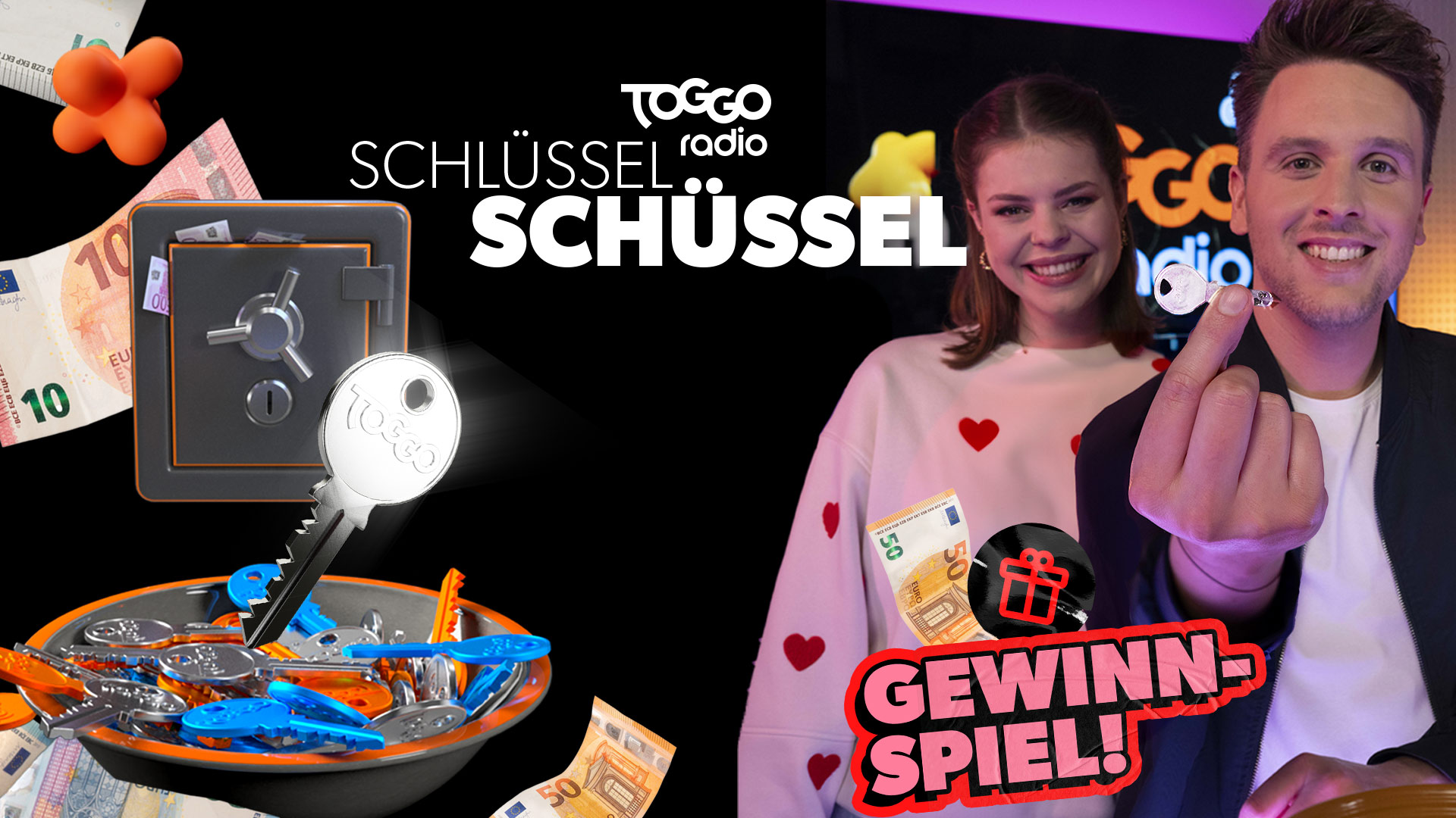TOGGO Radio Schlüssel Schüssel TOGGO Radio Schlüssel Schüssel