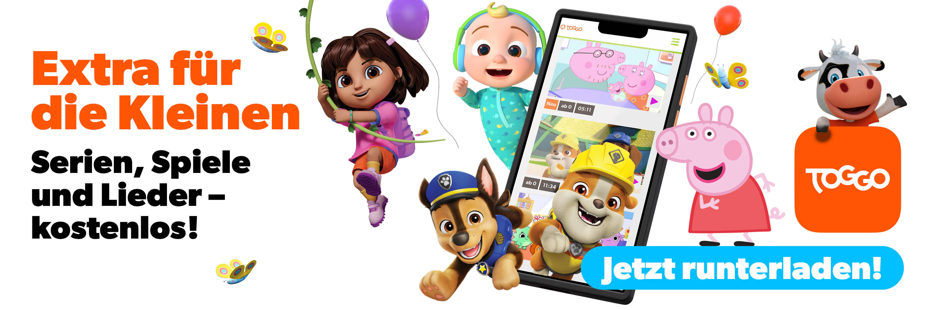 TOGGO App DG Eltern Fullscreen Banner