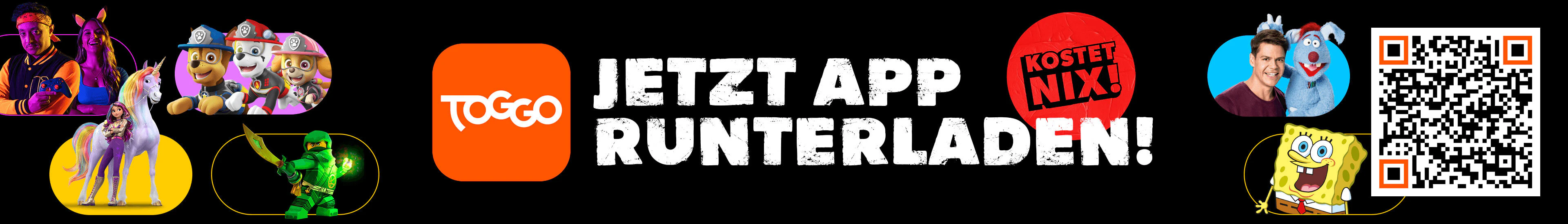 TOGGO_APP_SFQ4_JetztAppRunterladen_Fullscreenbanner_ORCode