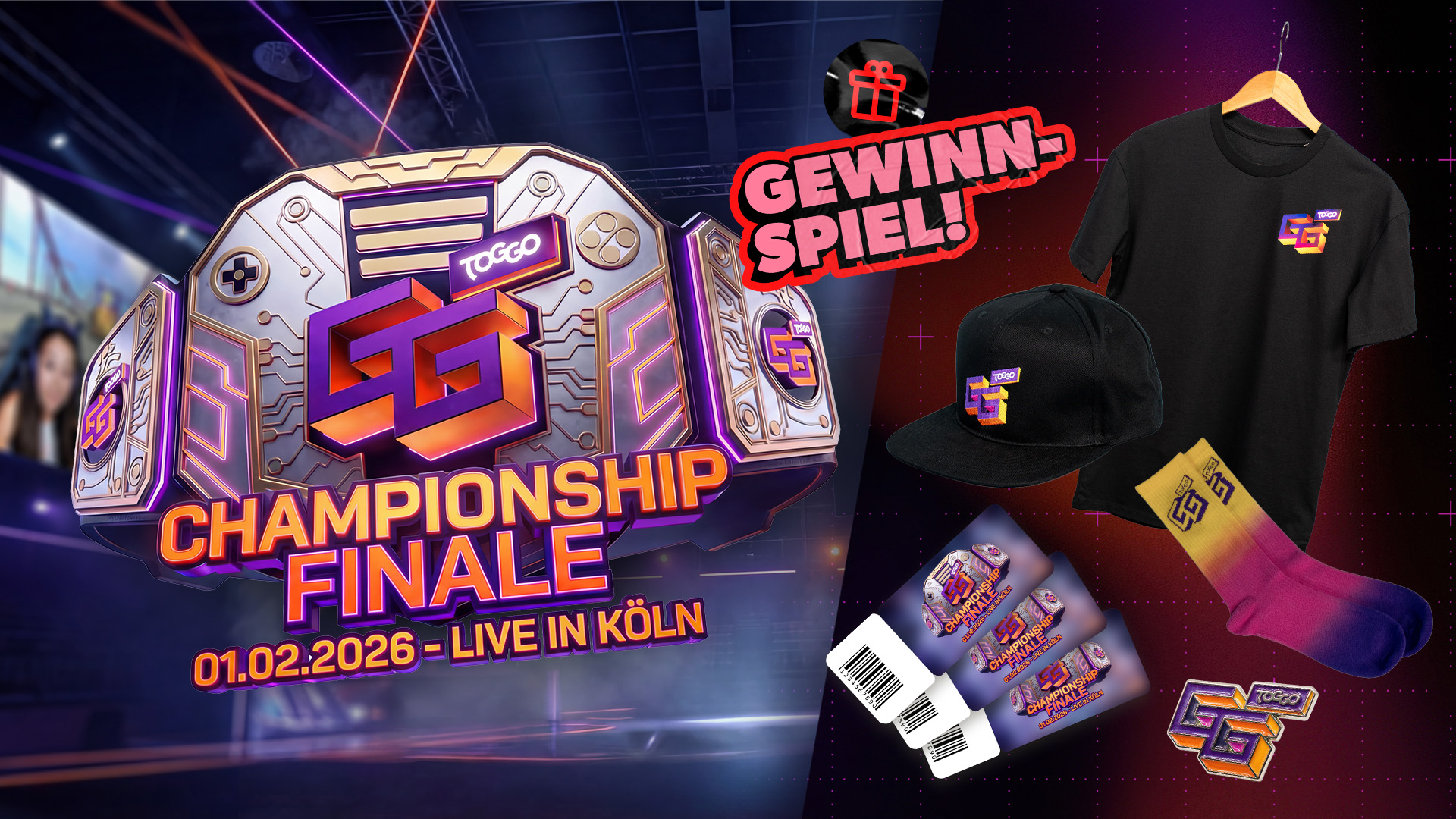 Das große GG Championship Finale - live in Köln Das große GG Championship Finale Gewinnspiel