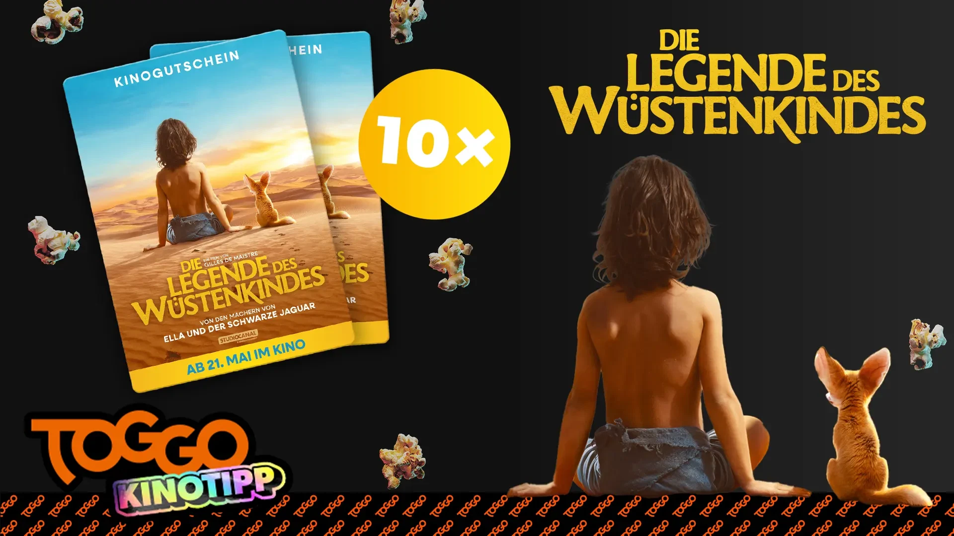 TOGGO Kino Tipp: Die Legende des Wüstenkindes TOGGO Tipp Die Legende des Wüstenkindes